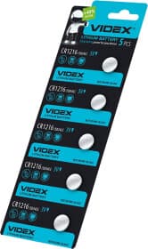 Батарейка Videx CR1216 CR1216 3 V 6 шт