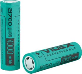 Аккумуляторная батарейка Videx 21700 4000 mAh 1 шт