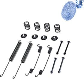 Монтажный комплект барабанных тормозных колодок Blue Print ADN141500