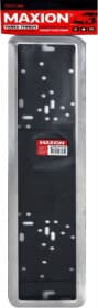 Рамка номерного знака Maxion MXAC-8091P чёрный с серебристым