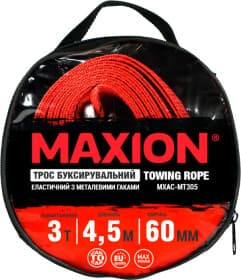 Трос буксирувальний Maxion MXAC-MT305 стрічка 3 т 5 м