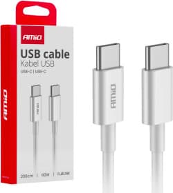 Кабель Amio FullLINK 03897 type-C - type-C 2 м