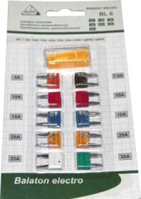 Набор предохранителей с экстрактором Balaton BL-6 FN mini 10 шт.