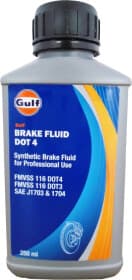 Тормозная жидкость Gulf Brake Fluid DOT 3 / DOT 4 Тормозная жидкость Gulf Brake Fluid DOT 3 / DOT 4