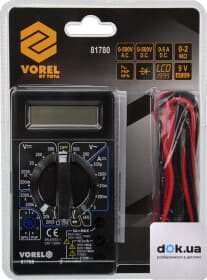 Мультиметр Vorel 81780