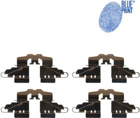 Комплектующие дисковых тормозных колодок Комплектующие дисковых тормозных колодок