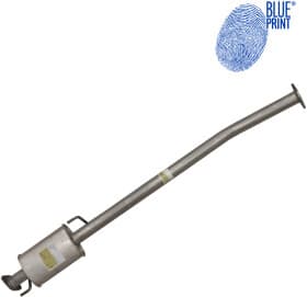 Средний глушитель выхлопных газов