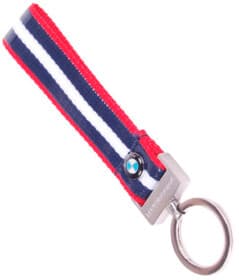 Брелок-ремешок BMW Brake-disc M черный + красный + белый 80272318263