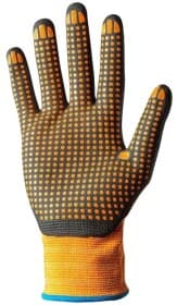 Перчатки рабочие Neo Tools нейлоновые с нитриловым покрытием оранжевые