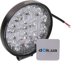 Дополнительная LED фара AllLight 27T-42W-30MM для дальнего света 42 W 14 диодов