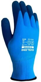 Перчатки рабочие Doloni полиэстеровые с латексным покрытием синий Перчатки рабочие Doloni полиэстеровые с латексным покрытием синий
