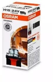 Автолампа Osram Original Line H15 PGJ23T-1 70 W 75 W прозрачная 64177