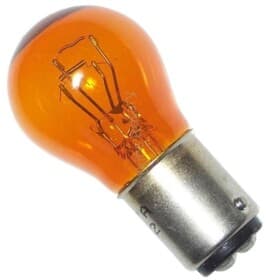 Автолампа Mazda PY27/7W 27 W 8 W оранжевая 997014278y