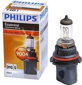 Автолампа Philips HB1 P29t 45 W 65 W прозрачная 9004
