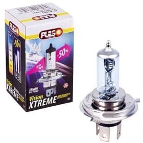 Автолампа Pulso X-tremeVision H4 P43t 55 W 60 W светло-голубая LP-41655
