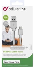 Кабель CellularLine Home USBDATACMFIIPH52MW USB - Apple Lightning 2 м