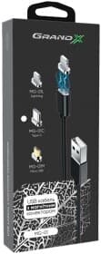Кабель Grand-X MG-01C USB - type-C 1 м
