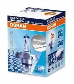 Автолампа Osram Super Bright R2 (Bilux) P45t 55 W 60 W прозрачная 64198