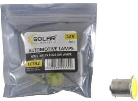 Автолампа Solar G18,5 BA15s 3 W LC332P