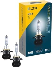 Автолампа Elta Automotive Vision Pro Blue HB4 P22d 51 W темно-блакитна EB1906TR