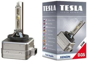 Автолампа Tesla D3S PK32d-5 35 W прозора B23014