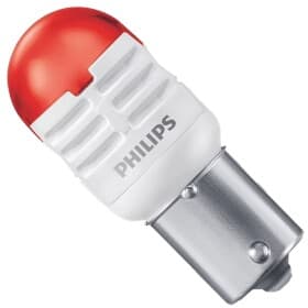 Автолампа Philips Ultinon Pro3000 P21W BA15s 1,75 W червона 11498U30RB2