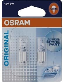 Автолампа Osram Original H5W BA9s 5 W прозрачная 64111-02B