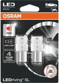 Автолампа Osram LEDriving P21/5W BAY15d 0,5 W 1,4 W 7528DRP-02B