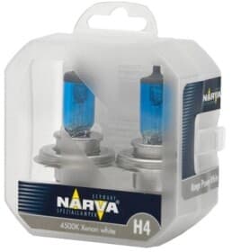 Автолампа Narva Range Power White H4 P43t-38 55 W 60 W темно-блакитна 48680S2