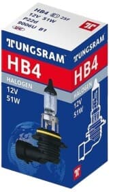 Автолампа Tungsram Standard HB4 P22d 51 W прозрачная 53070U1K