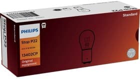 Автолампа Philips Standard P15W BA15d 15 W прозора 13402cp