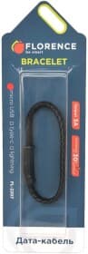 Кабель Florence Bracelet FL-2207-KM USB - Micro USB 0,2 м