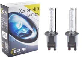 Автолампа Solar Ceramic H1 P14,5s 35 W прозора 1151