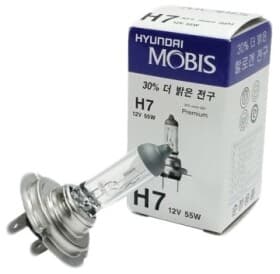 Автолампа Mobis H7 55 W прозрачная 1864755007