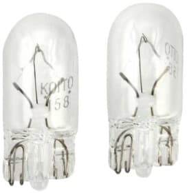 Автолампа KOITO T10 W2,1x9,5d 3,4 W прозрачная 1581