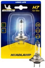 Автолампа Michelin Long Life H7 55 W прозора W32293