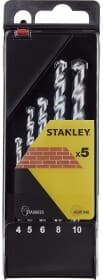 Набір свердл Stanley спіральних по цеглі STA56035-QZ 4-10 мм 5 шт.