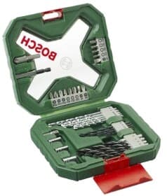 Набор сверл Bosch спиральных по металлу, бетону и дереву 2607010611 2-10 мм 21 шт.