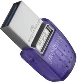 Флешка Kingston DataTraveler MicroDuo 3C G3 64 ГБ