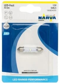 Автолампа Narva Range Performance LED SV8,5-8 0,6 W біла 18080-01B