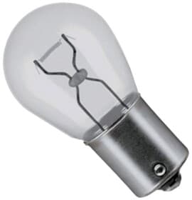 Автолампа Narva P15W BA15s 15 W прозрачная 174113000