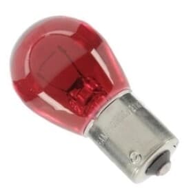Автолампа Champion PY21W BA15s 21 W красная CBM87S