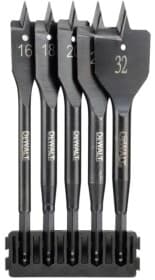 Набір свердл DeWALT перових по дереву Extreme Impact DT70834 16-32 мм 5 шт.