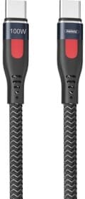 Кабель Remax Lesu Pro Aluminum RC-187C USB type-C - USB type-C 1 м Кабель Remax Lesu Pro Aluminum RC-187C USB type-C - USB type-C 1 м