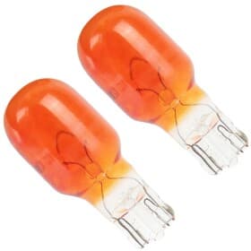 Автолампа Amio WY16W W2,1x9,5d 16 W оранжевая 02550