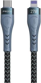 Кабель Proda Pulsing Series PD-B70I-GR Apple Lightning - USB type-C 1,5 м