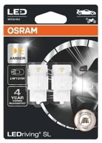 Автолампа Osram WY21W WX3x16d 1,3 W 7504DYP-02B