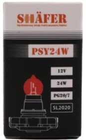Автолампа Shafer PSY24W  PG20/4 24 W оранжевая SL2020