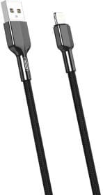 Кабель XO NB182 NB182-L-1-BK USB - Apple Lightning 1 м