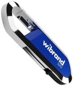 Флешка Wibrand Aligator Blue 32 ГБ